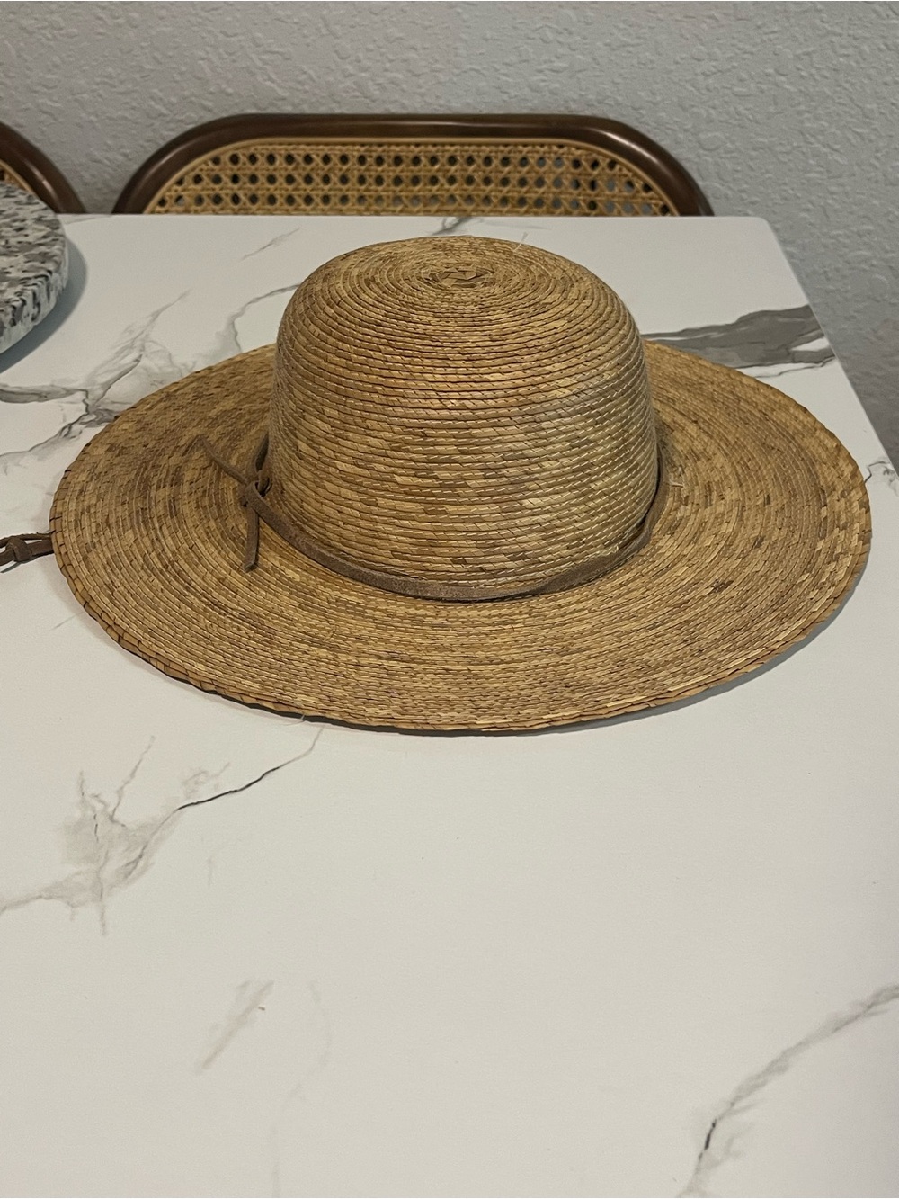Tula Straw Wide-Brim Sun Hat in Natural Brown